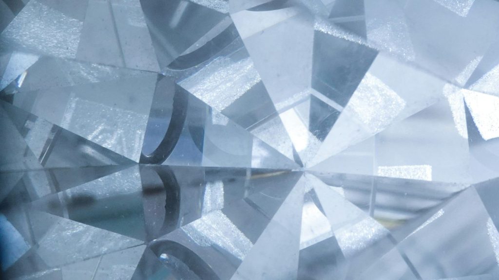 blue and white diamond pattern