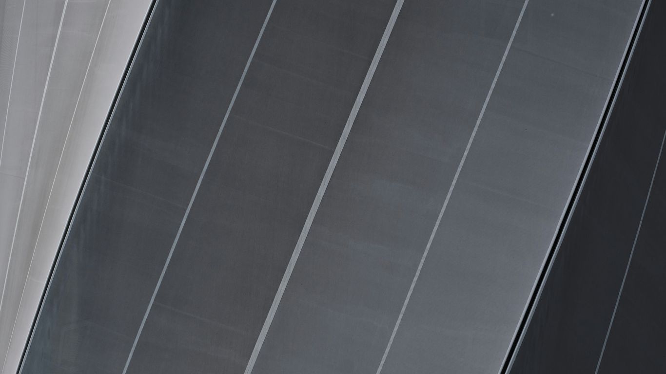 white and blue striped textile